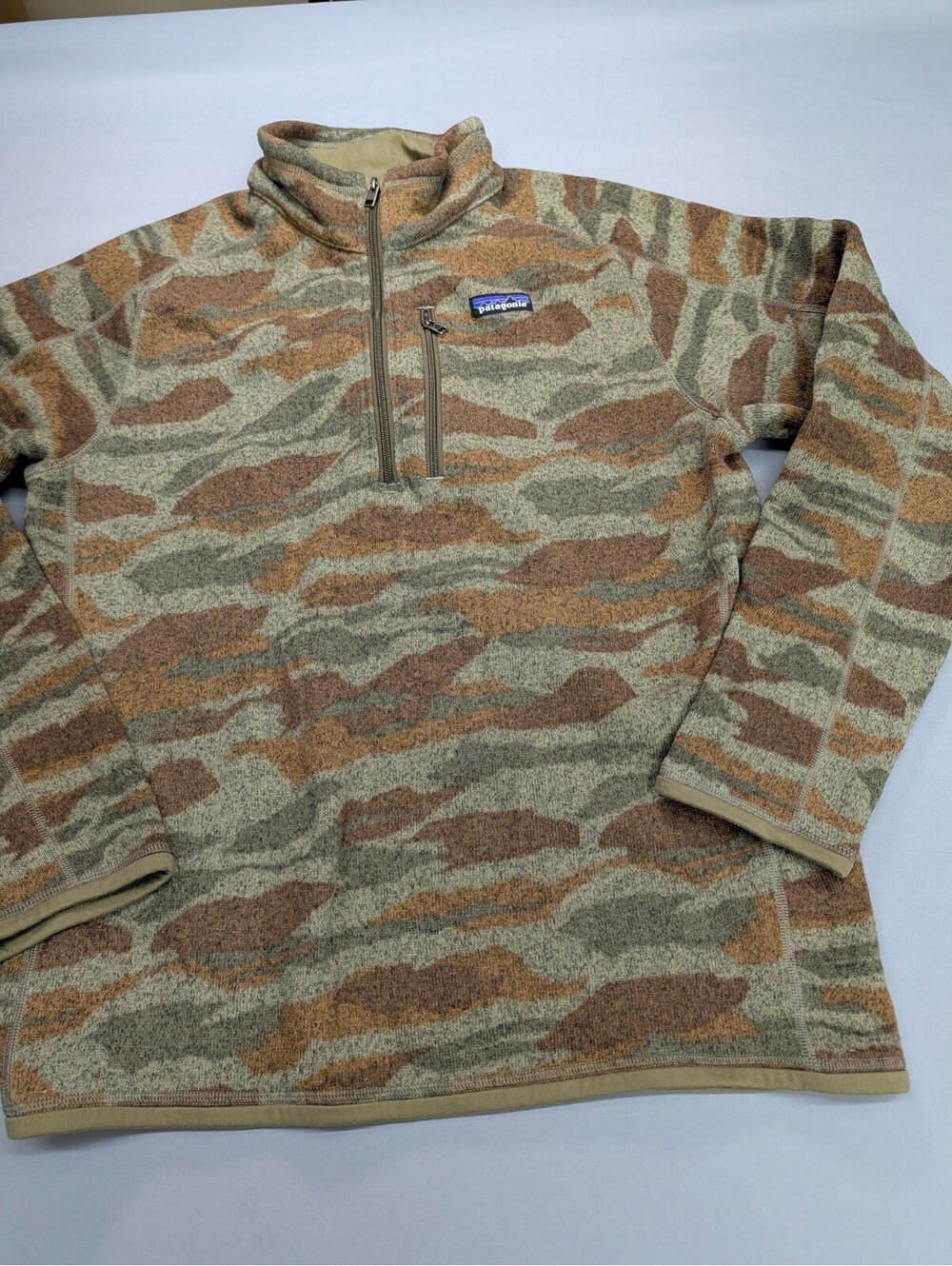 Patagonia Better Sweater Camo Fleece Pullover Mens Size L